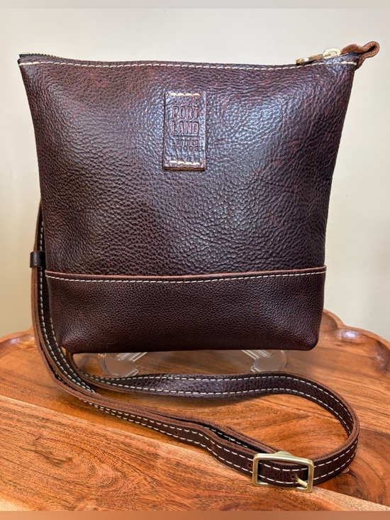 Portland Leather Festival Crossbody Cold Brew NWT - Picture 15 of 16